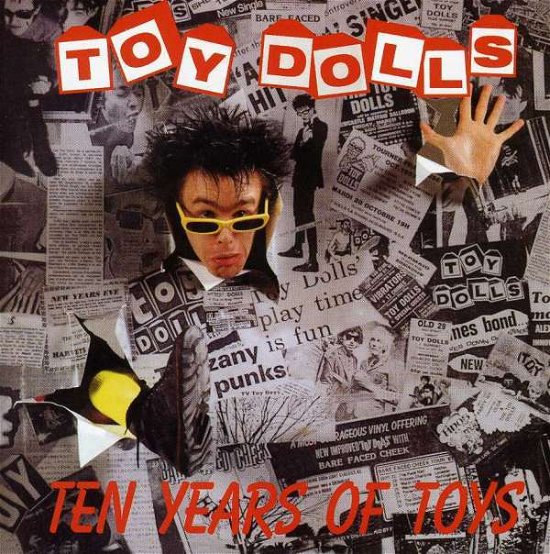 Cover for Toy Dolls · Ten Years of Toys (CD) (2008)
