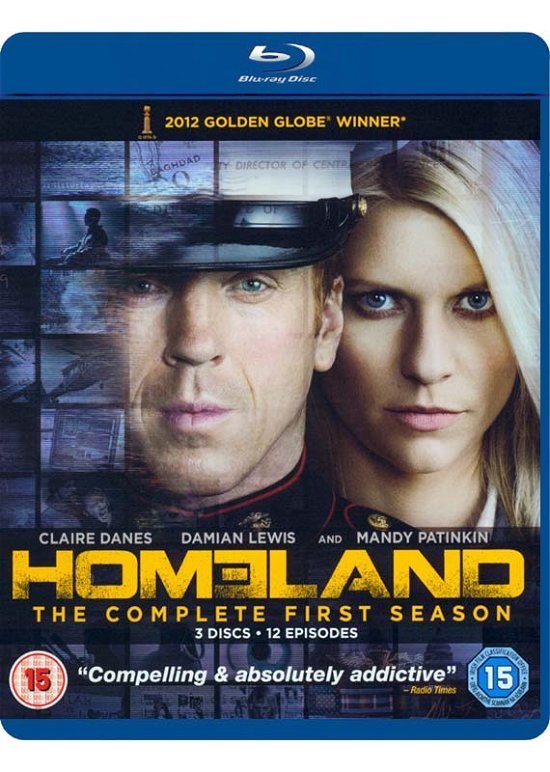 Cover for Homeland: Series 1 (Blu-ray) (2012)