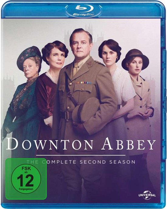 Cover for Maggie Smith,hugh Bonneville,elizabeth Mcgovern · Downton Abbey-staffel 2 (Blu-ray) (2017)