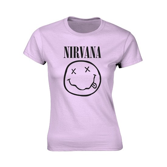 Cover for Nirvana · Smiley (T-shirt) [Pink edition] (2019)