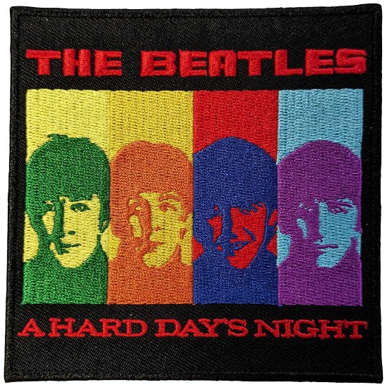 The Beatles Standard Woven Patch: A Hard Day's Night Faces - The Beatles - Merchandise -  - 5056561098623 - 