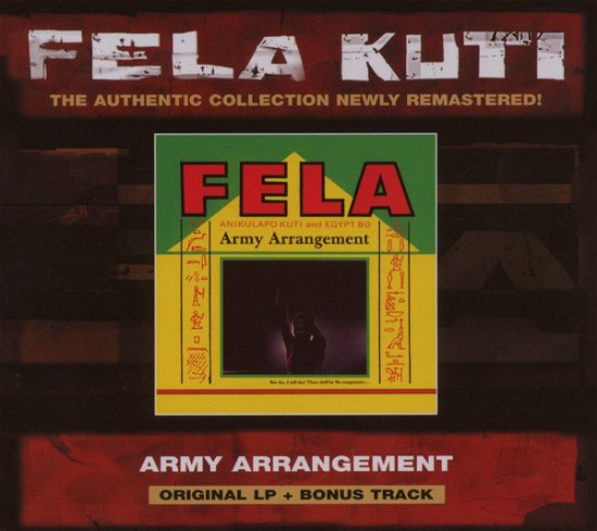Cover for Fela Kuti · Army Arrangement (CD) [Remastered edition] (2005)