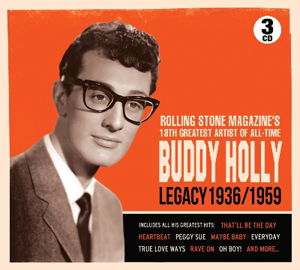 Legacy - Buddy Holly - Musik - MY GENERATION MUSIC - 5060442750623 - 9. februar 2018