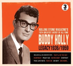 Legacy - Buddy Holly - Muziek - MY GENERATION MUSIC - 5060442750623 - 9 februari 2018