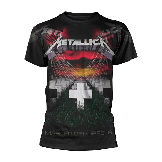 Cover for Metallica · Puppets Faded (All Over) (T-shirt) [size S] [Black edition] (2021)
