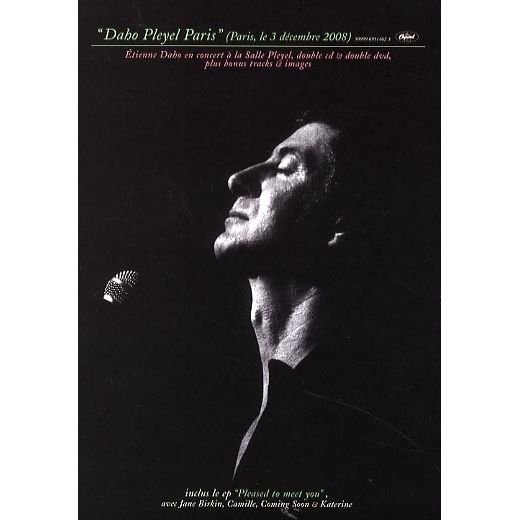 Cover for Etienne Daho · Daho Pleyel Paris (paris Le 3 Decembre 2008 (DVD)