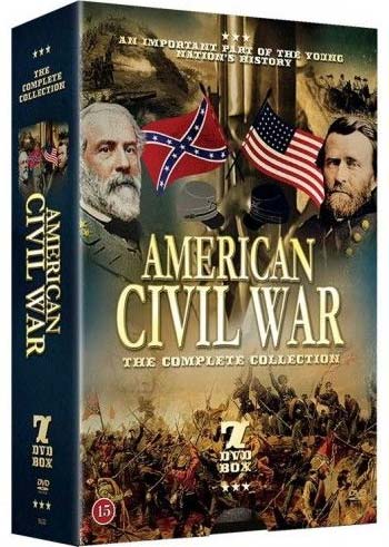 Den Amerikanske Borgerkrig · Dvd Boks (DVD) (2006)