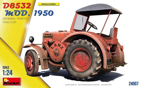 1/24 German Traffic Tractor D8532 Mod. 1950 (5/23) * - MiniArt - Merchandise -  - 5905090346623 - 