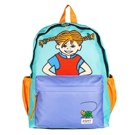 Cover for Pippi Longstocking · Jekku Backpack Pippi Turquoise (73100290) (Spielzeug)