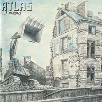 Cover for Atlas · Blå Vardag (CD) (2022)