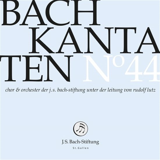 Cover for J.S.Bach-Stiftung / Lutz,Rudolf · Bach Kantaten N°44 (CD) (2023)