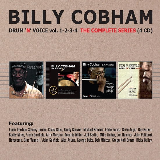 Drum 'n' Voice Vol 1-4: The Complete Series - Billy Cobham - Music - NICOLOSI - 8012786915623 - July 14, 2017