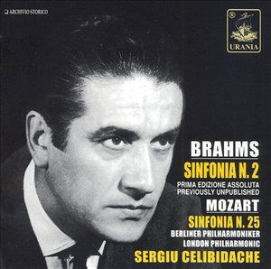 Symphony No.2 & 25 - Brahms / Mozart - Muzyka - URANIA - 8025726221623 - 24 grudnia 2004