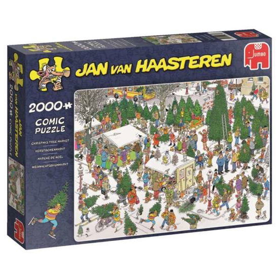 Cover for Haasteren · Puslespil The Christmas Tree Market - 2000 brikker, 'Jan van Haasteren (Jigsaw Puzzle) (2020)