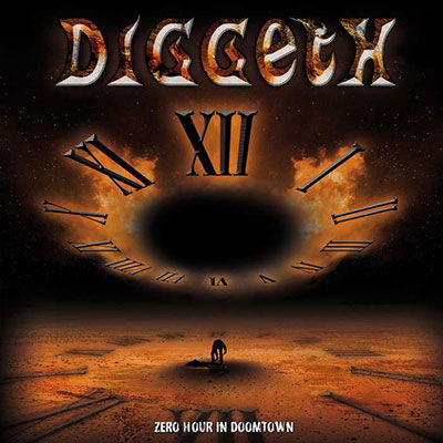 Cover for Diggeth · Zero Hour In Doom Town (LP) (2022)