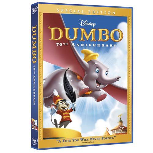 Cover for Dumbo - 70th Anniversary Speci (DVD) [Special edition] (2010)