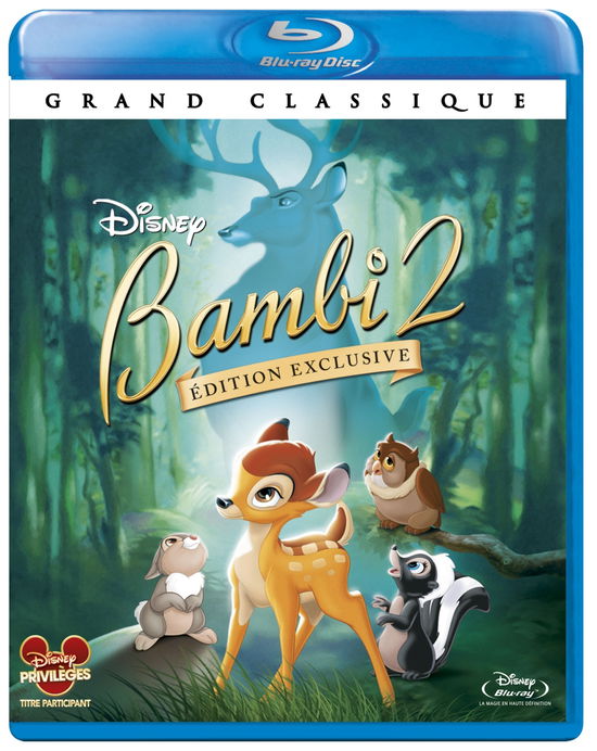 Cover for Bambi 2/blu-ray+dvd (Blu-Ray)