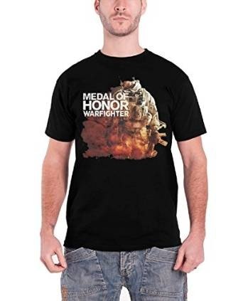 T-shirt Black - Chara - Medal Of Honor Warfighter - Merchandise -  - 8718526011623 - February 7, 2019