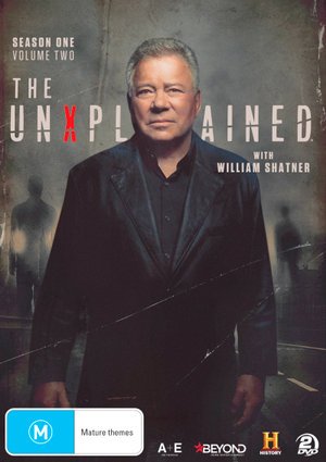 The Unexplained With William Shatner : Season 1 : Volume 2 - William Shatner - Film - Beyond Home Entertainment - 9318500083623 - 14. juli 2020