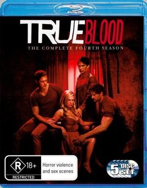 Cover for True Blood · True Blood-complete Fourtth Season -5brdvd- (DVD) (2012)