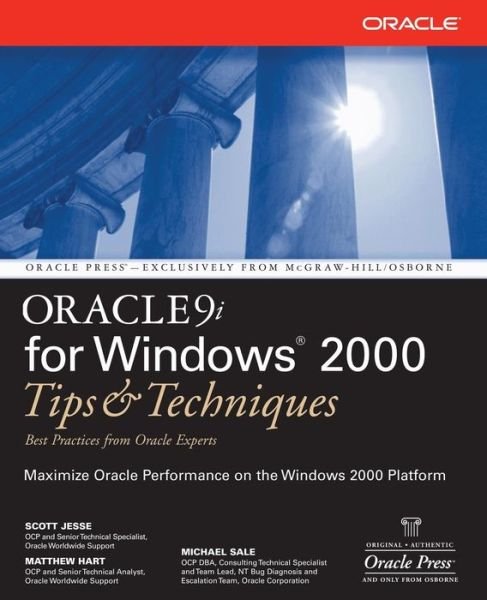 Cover for Scott Jesse · Oracle 9i for Windows: Tips and Techniques (Paperback Book) (2001)