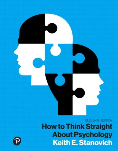 Cover for Keith E. Stanovich · How to Think Straight About Psychology, Books a la Carte (Lösa papper) (2018)