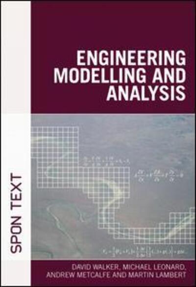 Cover for David Walker · Engineering Modelling and Analysis (Taschenbuch) (2008)