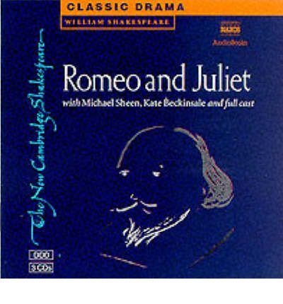 Cover for William Shakespeare · Romeo and Juliet 3 Audio CD Set - New Cambridge Shakespeare Audio (Lydbok (CD)) (1997)