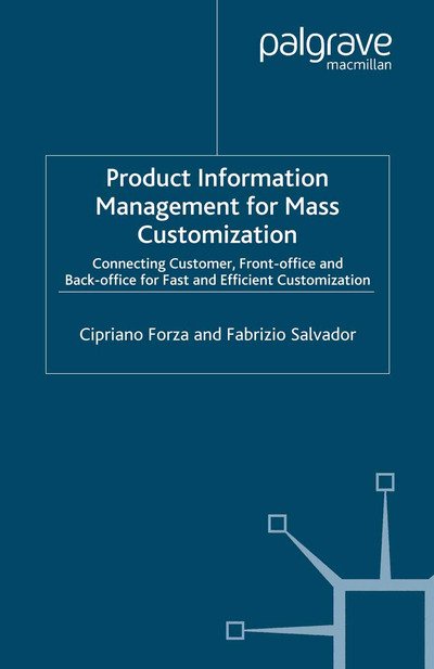 Cover for Forza · Product Information Management fo (Book) (2006)