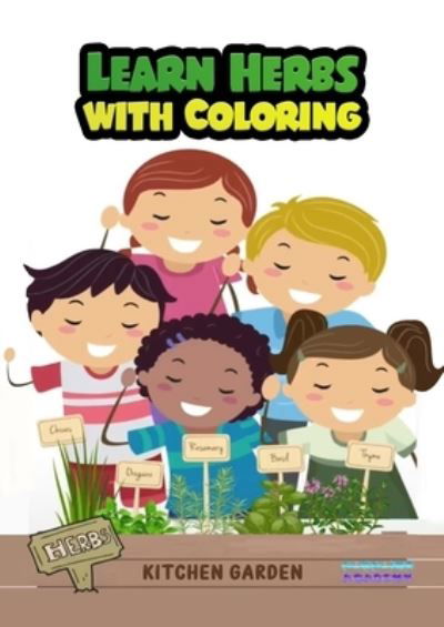 Cover for Jewel Jones · Learn Herbs with Coloring (Bog) (2023)