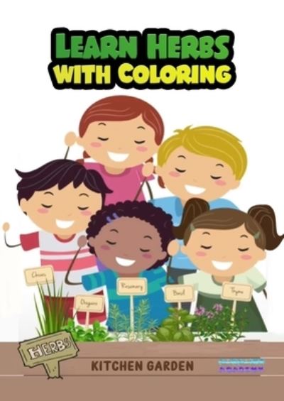 Cover for Jewel Jones · Learn Herbs with Coloring (Book) (2023)