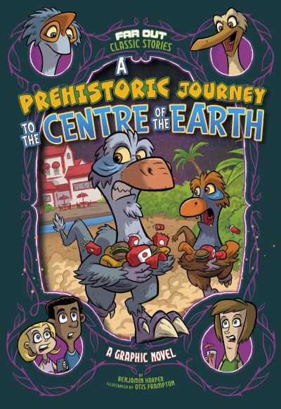 Cover for Benjamin Harper · Prehistoric Journey to the Centre of the Earth - Far Out Classic Stories (Paperback Book) (2022)