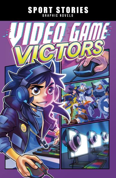 Video Game Victors - Sport Stories Graphic Novels - Jake Maddox - Książki - Capstone Global Library Ltd - 9781398242623 - 18 sierpnia 2022