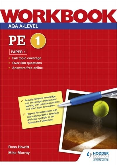 Cover for Ross Howitt · AQA A-level PE Workbook 1: Paper 1 (Pocketbok) (2020)