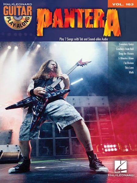 Pantera Guitar Play-Along Vol.163 - Pantera - Livres - Hal Leonard Corporation - 9781476816623 - 1 juin 2014