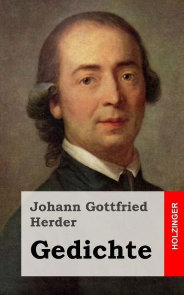 Cover for Johann Gottfried Herder · Gedichte (Paperback Book) (2013)