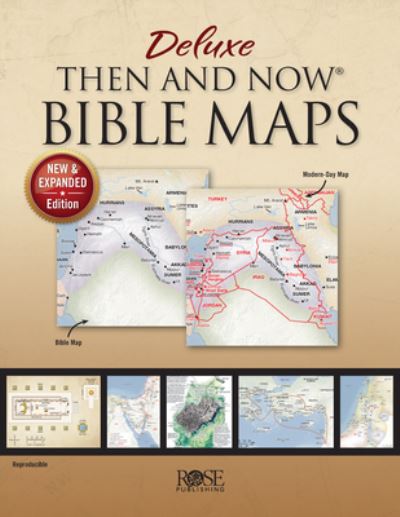 Cover for Rose Publishing · Deluxe Then &amp; Now Bible Maps - Paperback (Paperback Book) (2021)