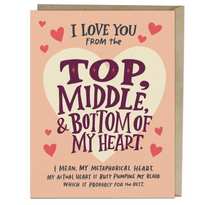 Cover for Em &amp; Friends · 6-Pack Em &amp; Friends Love You Top Middle Bottom Greeting Cards (MISC) (2021)