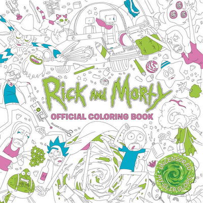 Cover for Titan Books · Rick and Morty Official Coloring Book (Pocketbok) (2017)