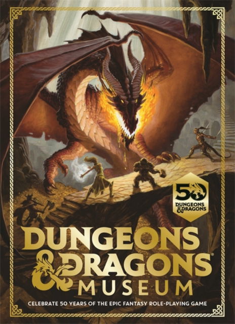 Cover for Hasbro International Inc. · Dungeons &amp; Dragons Museum: Celebrate 50 years of the epic fantasy role-playing game (Hardcover Book) (2024)