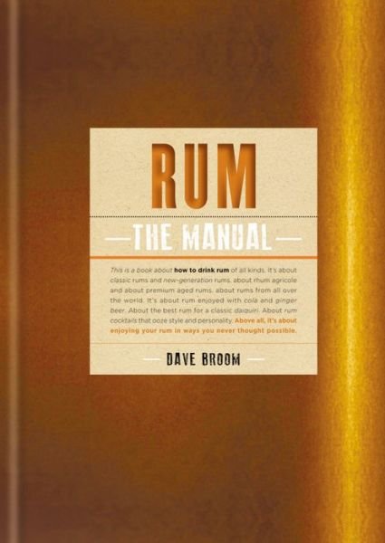 Cover for Dave Broom · Rum the Manual (Hardcover Book) (2017)
