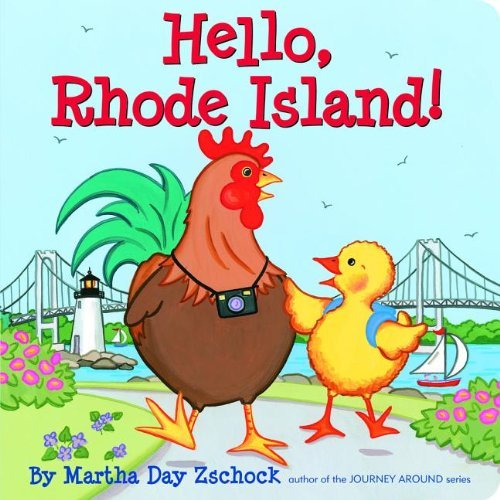 Cover for Martha Zschock · Hello Rhode Island! (Board book) [Brdbk edition] (2011)