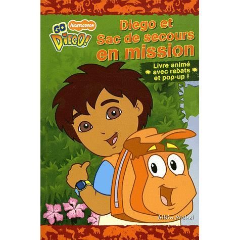 Diego et Sac De Secours en Mission - Collective - Książki - Albin Michel Jeunesse - 9782226182623 - 1 października 2008