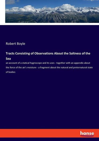 Cover for Boyle · Tracts Consisting of Observations (Bog) (2019)