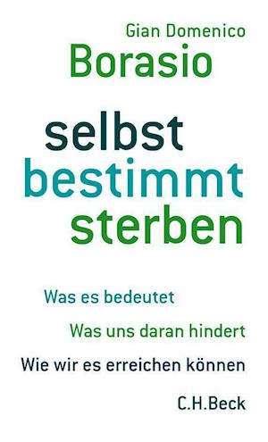 Cover for Borasio · Selbst Bestimmt Sterben (Book)