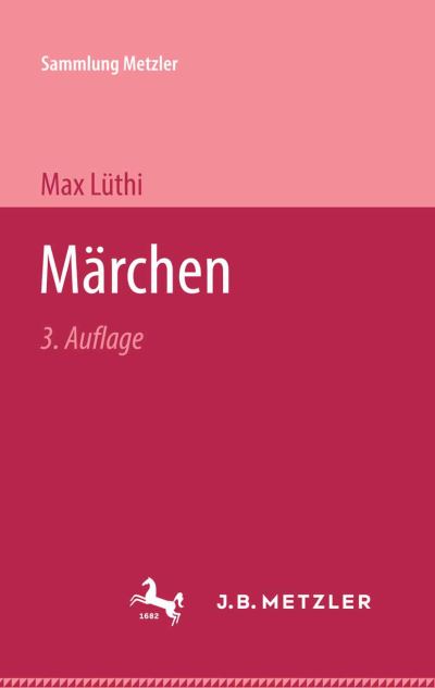 Cover for Max Luthi · Marchen - Sammlung Metzler (Paperback Book) [3 Revised edition] (1968)