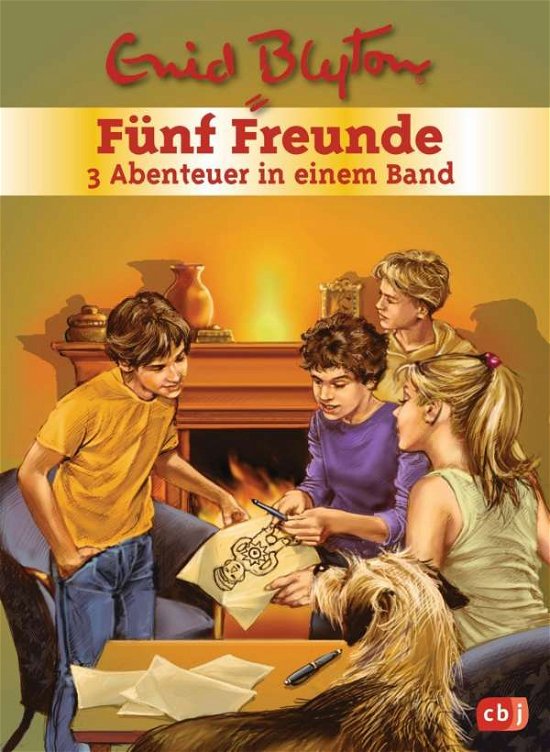 Cover for Blyton · Fünf Freunde - 3 Abenteuer in ei (Bog)