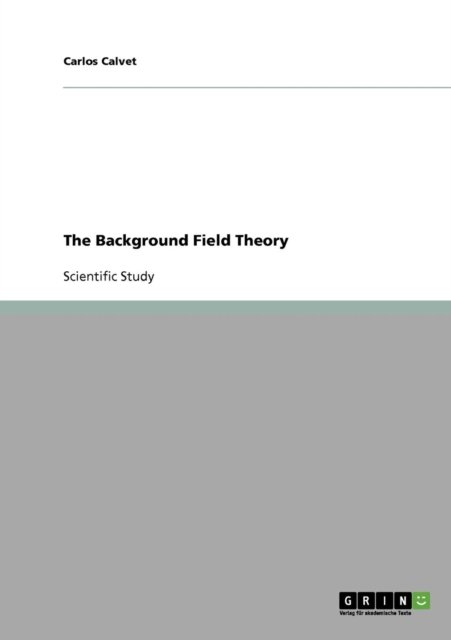 Cover for Carlos Calvet · The Background Field Theory (Paperback Book) (2007)