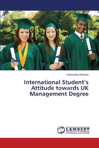 Cover for Subhendu Patnaik · International Student's Attitude Towards UK Management Degree (Paperback Book) (2013)