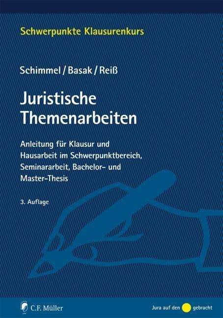 Cover for Schimmel · Juristische Themenarbeiten (Book)